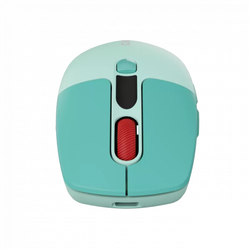 Canyon MW-26 - Bezprzewodowa mysz optyczna 2 w 1 Bluetooth / 2,4 GHz - cicha - zielona