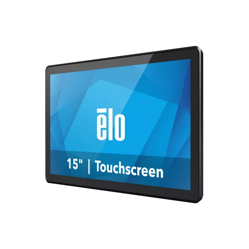 Elo Touch Solutions Open-Frame (seria 90L/63L/64L), 39,6 cm (15,6''), projekcyjna pojemnościowa, 10 TP, Full HD, USB, USB-C, zestaw (USB), czarny monitor dotykowy (open-frame, 16:9), przekątna wyświetlacza