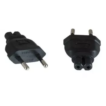 Microconnect PEEUC7AD adapter wtyczki zasilającej Typ M C7 Czarny