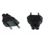 Microconnect PEEUC7AD adapter wtyczki zasilającej Typ M C7 Czarny
