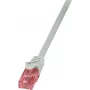 Logilink Kabel krosowy RJ45 U/UTP Cat6 5,00 m szary Primeline (CQ2072U)