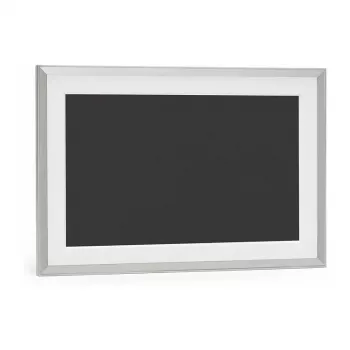 Cyfrowa ramka na zdjęcia AURA AF905 — 25,4 cm (10 cali) ramka w kolorze gliny z białym passe-partout