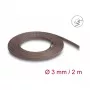 Osłona na kable DeLOCK 20896 brązowa poliester 3mm