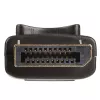 Kabel DisplayPort Akyga AK-AV-10, męski–męski, pozłacane wtyki, 1,8 m, czarny