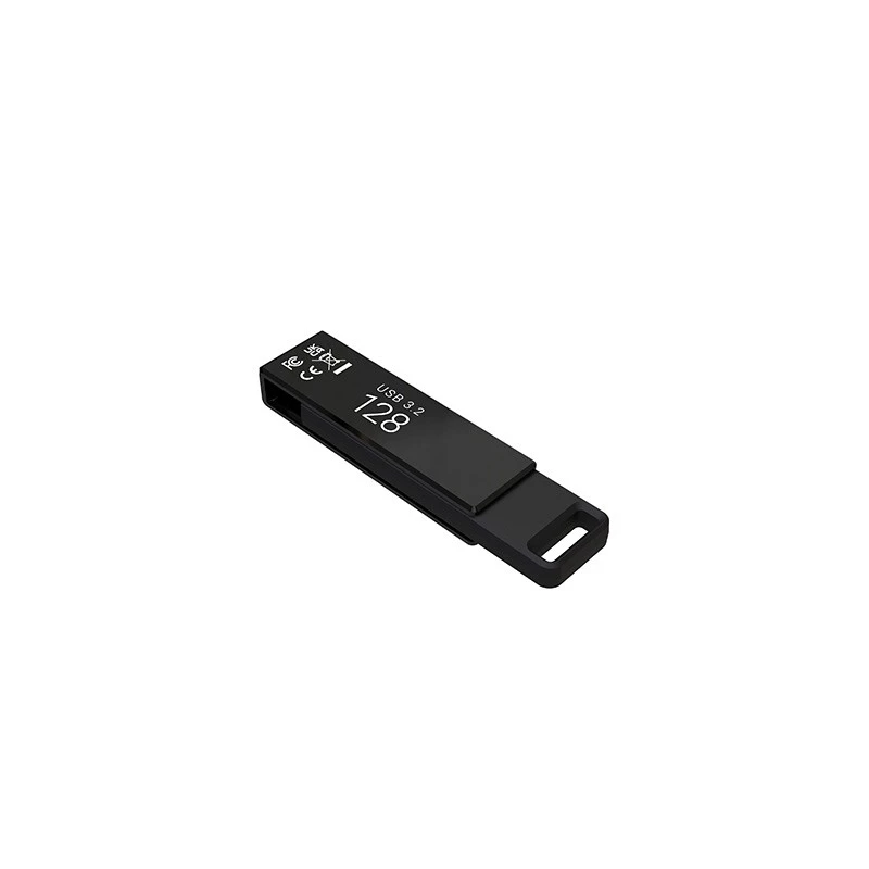 Pendrive 128GB USB-C 3.2 to produkt PNY z naszej oferty pendrive'ów USB. Najważniejsze cechy to czarne wykończenie, pojemność pamięci flash 128 GB i interfejs USB-C 3.2.