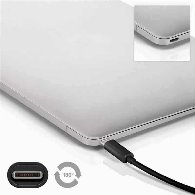 Kabel USB Goobay 67989 0,5 m Mini-USB B na USB-C czarny