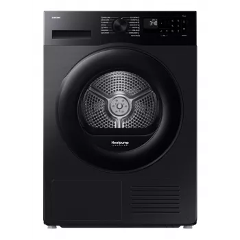 Suszarka Samsung DV90DG52A0ABLE, czarna, SpaceMax, Higiene care, 9 kg, A+++, pompa ciepła, Black