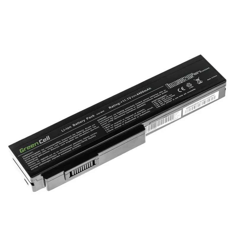 Bateria zielony Cell AS08 do ASUS G50 G51 G60 M50 M50V N53 N53SV N61 N61VG N61JV