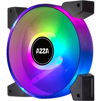 Wentylatory chłodzące AZZA Hurricane II ARGB 120mm 4 Pack — wentylatory ARGB 120 mm do obudowy, 4 szt.