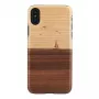 Etui na smartfona man and wood do iPhone X/XS — model mare, czarny