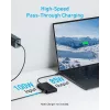 Anker 332 Wired USB 3.2 Gen 1 Type-C Czarny 100W 4K Ultra HD