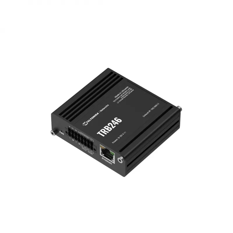 Router przemysłowy Teltonika, bramka IoT LTE TRB246 Cat 4, 1x RJ45 100 Mb/s, IP30