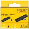 Adapter USB Type-C na 2 x USB Type-C PD DeLOCK 64114