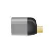 LogiLink CUA0204 USB-C na DisplayPort przejściówka/adapter złącza złącza czarno-szary