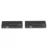 Lindy 150m Cat.6 HDMI 4K60, IR i RS-232 HDBaseT Extender, 3840 x 2160 pikseli, nadajnik i odbiornik AV, 150 m, przewodowy, czarny, HDCP