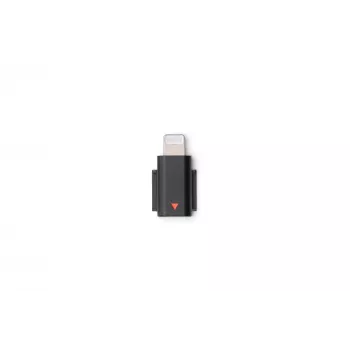 Audio adapter DJI Mic 3 Mobile Phone Adapter (Lightning) — złącze Lightning, czarny, do urządzeń mobilnych Apple