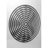 Zegar NeXtime klok 3028 OP, 16x30,2 cm, ścienny, szkło, srebrny