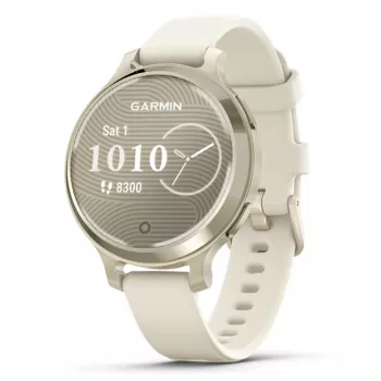 Garmin Lily 2 Active 38 mm Digital 240 x 201 pikseli Ekran dotykowy Beżowy GPS (satelitarny)