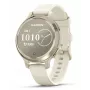 Garmin Lily 2 Active 38 mm Digital 240 x 201 pikseli Ekran dotykowy Beżowy GPS (satelitarny)