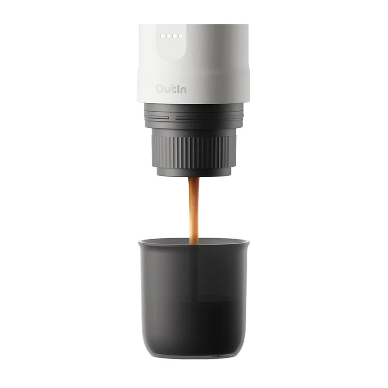 Ekspres do kawy Outin 670g Nano biały