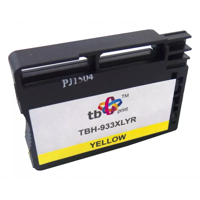TB TBH-933XLYR Regenerowany wkład atramentowy do HP Officejet 6100 ePrinter (HP 933XL), żółty