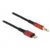 Kabel audio DeLOCK 86587 1.5 m 3,5 mm Lightning czarny