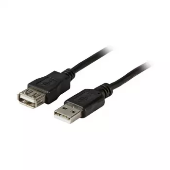 EFB-Elektronik USB2.0 Extension kabel A-A,St-Bu 5,0m Czarny, Classic Manufacturer: EFB Elektronik (K5248SW.5V2)