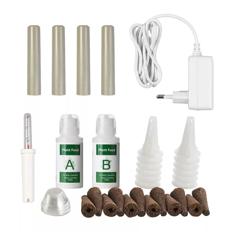 Inteligentny system do uprawy roślin GreenBlue, SMART doniczka, 4L, na 12 roślin, pełne spektrum LED, GB133