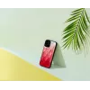 Etui ochronne iKins do Apple iPhone 12 Pro Max — różowe jezioro z czarnymi akcentami