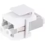 Światłowodowe złącze Keystone ShiverPeaks LC-LC Duplex beżowe — model 08-10204