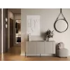 Komoda cama meble VERA 150x40x80 cm, matowy cashmere, płyta wiórowa, rama 16 mm