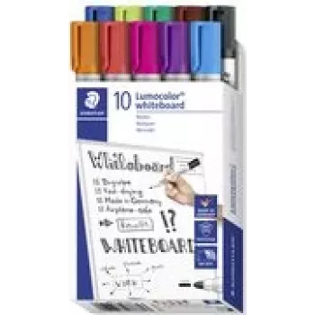 Marker Staedtler Lumocolor 351 B10 10 szt. Końcówka kulista
