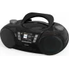 Przenośny odtwarzacz DAB+ CD/MP3/USB/SD Bluetooth SENCOR SPT 6510DB — DAB+, Bluetooth 5.3, 16 W RMS, CD/USB/SD, ekran LCD 2,4 cala