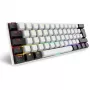 Klawiatura Sharkoon SGK50 S4 Domowa USB QWERTZ Niemiecka Biała RGB LED 60%