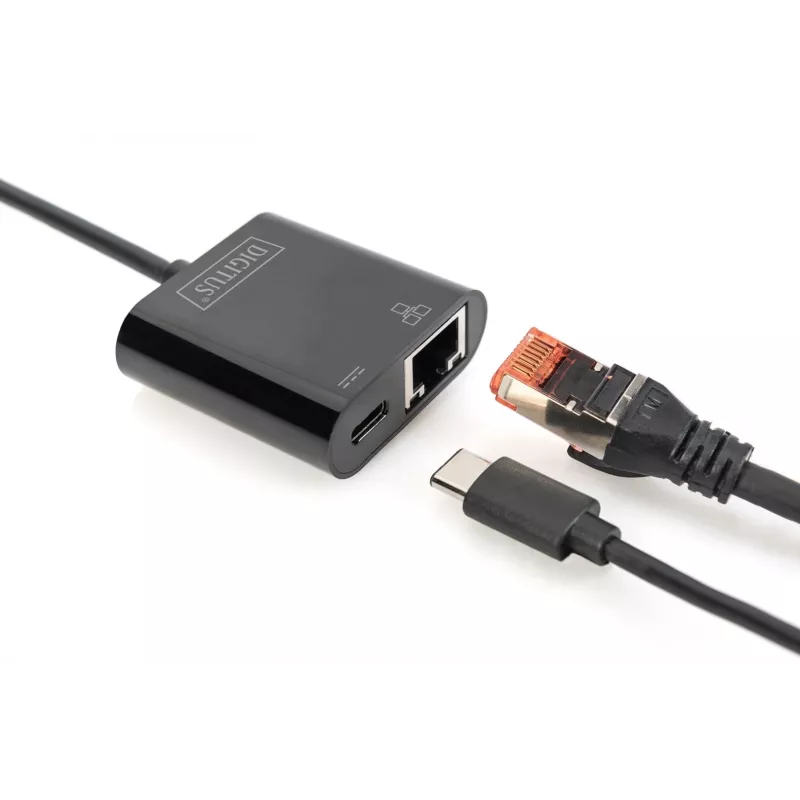 Adapter USB Type-C Gigabit Ethernet Digitus DN-3027
