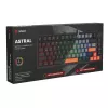 Klawiatura gamingowa Savio ASTRAL BLACK JADE 3 KOLORY USB QWERTY US International