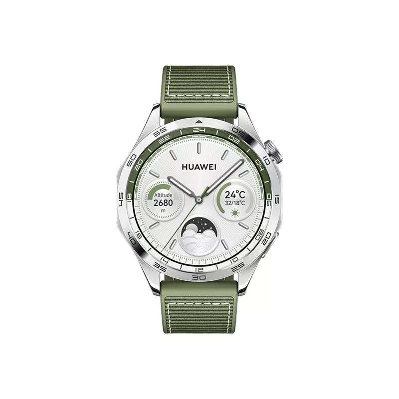 HUAWEI WATCH GT 4 Smartwatch – do 2 tygodni pracy na baterii, monitor fitness – kompatybilny z Android i iOS – monitorowanie zdrowia z wykrywaniem arytmii fali tętna
