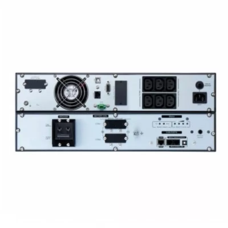 Apc Easy Ups ON-LINE LI-ION Srvl RT EXT. Runtime 1000VA 230V, z zestawem szyn