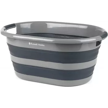 Kosz na pranie Russell Hobbs LA053879GRYFEU7 27 l składany