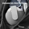 Etui na słuchawki Anker Soundcore Space One Pro z magnetycznymi metalowymi przyciskami, szare
