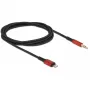 Kabel audio DeLOCK 86587 1.5 m 3,5 mm Lightning czarny
