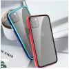 Ochronne etui przeciwwstrząsowe COMMA do iPhone 11 Pro Max — czarne