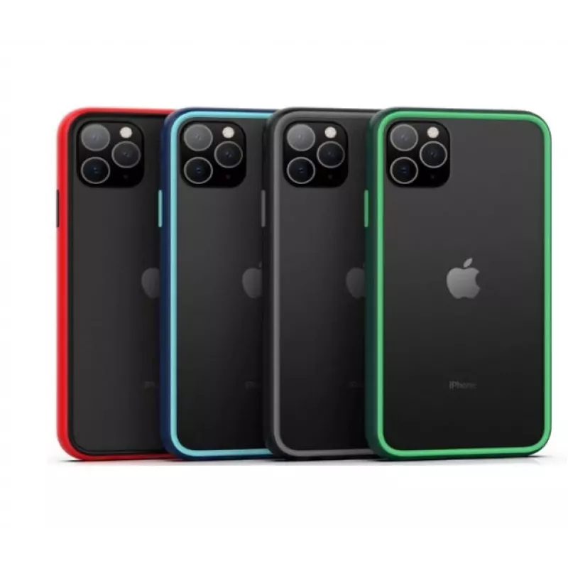 Etui COMMA Joy do iPhone 11 Pro antywstrząsowe czarne