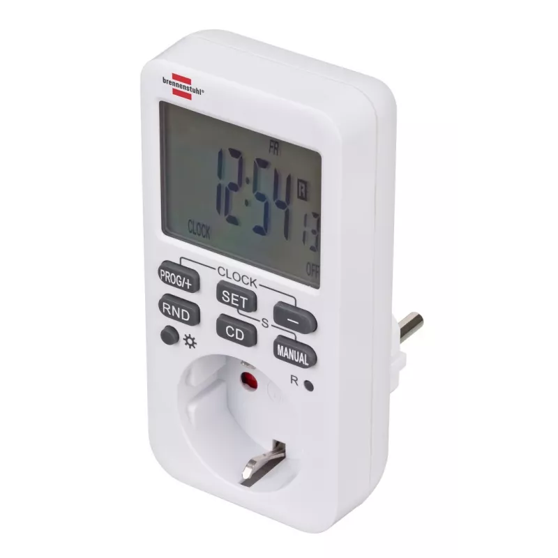 brennenstuhl Comfort-Line - Automatischer Netzschalter - Wechselstrom 230 V - 3600 Watt - Ausgangsanschlüsse: 1 - weiß (1506320)