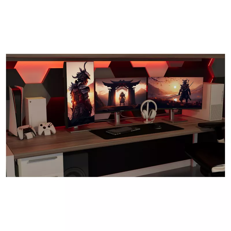 Monitor komputerowy JAPANNEXT JN-I270WQHD300F-HSP 68,6 cm (27 inch) 2560 x 1440 piksele Wide Quad HD LED Szary