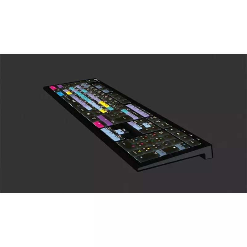 Klawiatura Logickeyboard ASTRA 2 USB AZERTY English Czarny