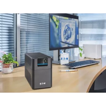 UPS Eaton 5E Gen2 700 Line-Interactive 0,7 kVA (360 W), 2 gniazda Type E, czarny, kompaktowy