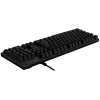 LOGITECH G513 Przewodowa mechaniczna klawiatura gamingowa LIGHTSYNC - CARBON - US INT'L - USB - TACTILE