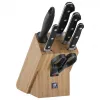 ZWILLING 35621-004-0 komplet noży kuchennych/sztućców 7 szt. Zestaw w etui na noże