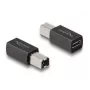 DeLOCK Adapter USB 2.0 USB typu C żeński na typu B męski 65839